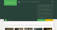 Desktop Screenshot of pisgahstables.com